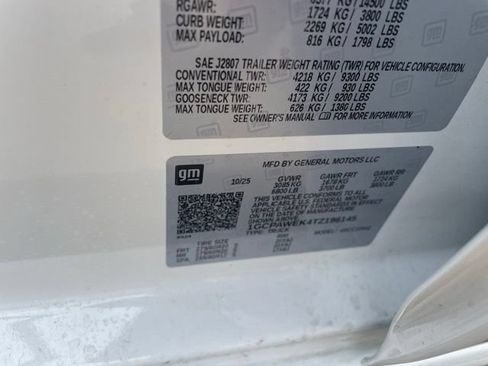 Used 2026 Chevrolet Silverado 1500 RST w/ RST Select Package RWD image 15