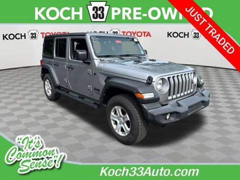 Used 2021 Jeep Wrangler Unlimited Sport AWD/4WD image 1