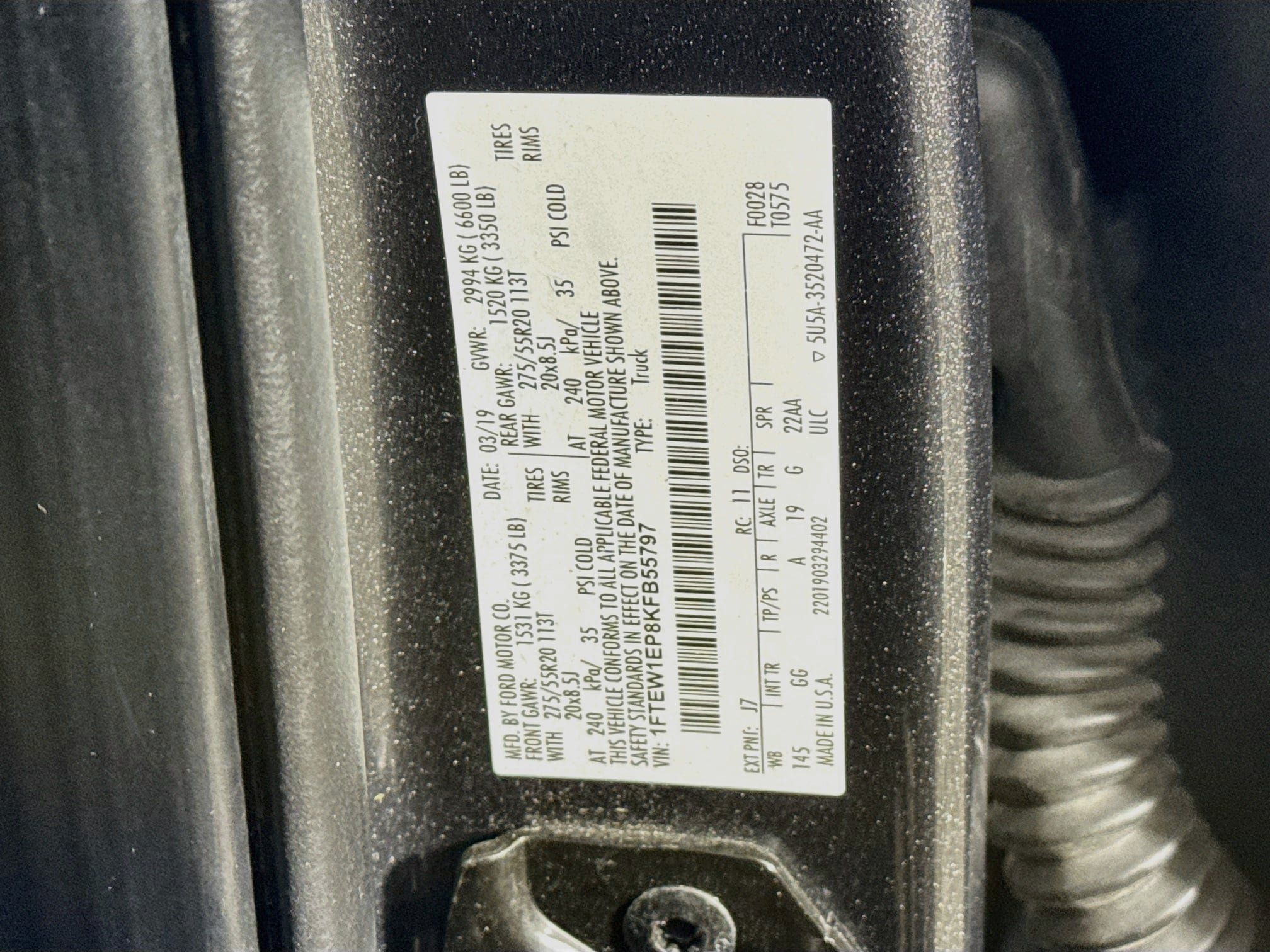 Used 2019 Ford F150 XL w/ Equipment Group 101A Mid AWD/4WD image 29