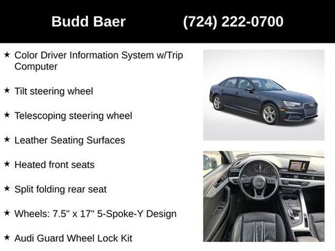 Used 2018 Audi A4 2.0T Premium w/ Convenience Package image 21