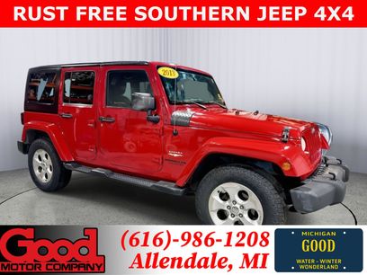 Used 2013 Jeep Wrangler Unlimited Sahara