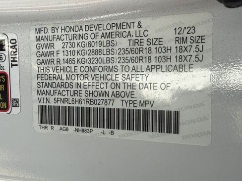 Used 2024 Honda Odyssey EX-L image 27