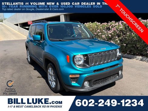 Used 2021 Jeep Renegade Latitude FWD image 1