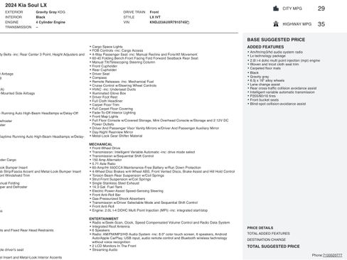 Used 2024 Kia Soul LX w/ Option Group 015 image 3