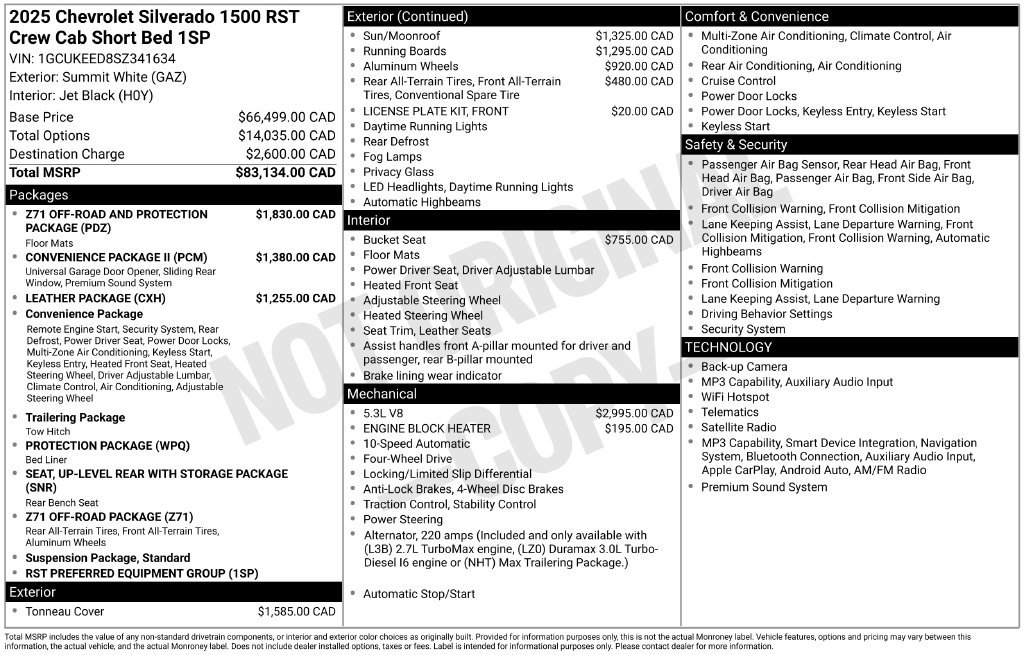 Used 2025 Chevrolet Silverado 1500 RST AWD/4WD image 28