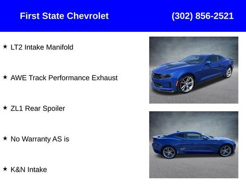 Used 2020 Chevrolet Camaro LT RWD image 2