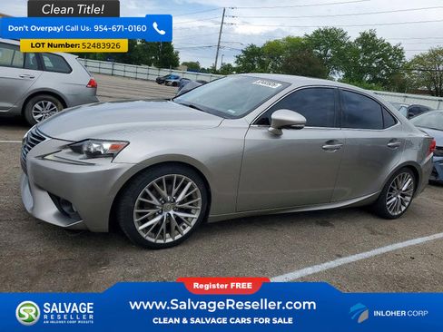 Used 2014 Lexus IS 250 AWD w/ Navigation Package image 1