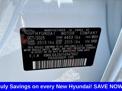 New 2026 Hyundai Sonata SEL FWD image 10