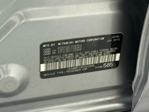 Used 2014 Mitsubishi Lancer Evolution GSR image 53