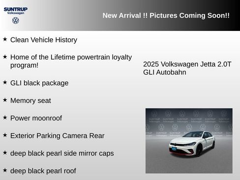 Used 2025 Volkswagen Jetta GLI Autobahn w/ GLI Black Package FWD image 6