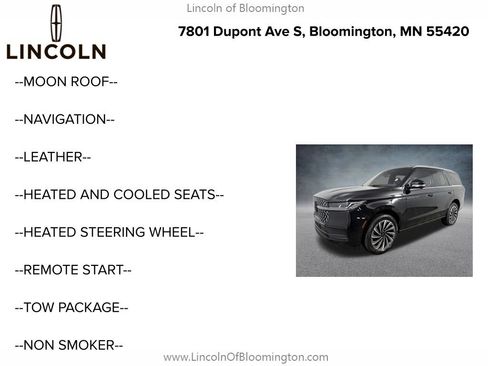 Used 2025 Lincoln Navigator Black Label AWD/4WD image 5