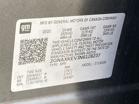 Certified 2022 Chevrolet Equinox LT image 38