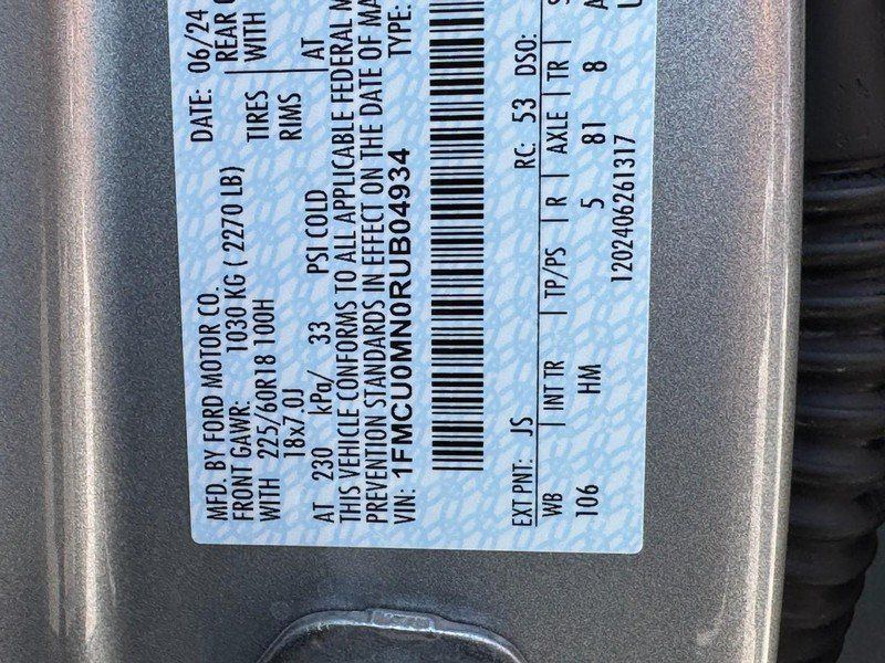 Used 2024 Ford Escape ST-Line w/ Tech Pack #1 FWD image 25