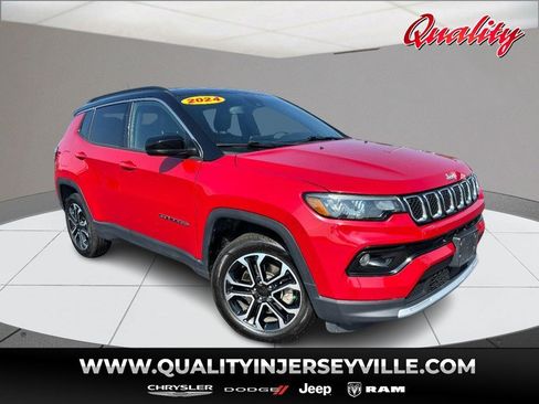 Used 2024 Jeep Compass Limited AWD/4WD image 1