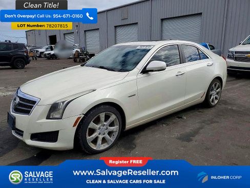 Used 2014 Cadillac ATS Luxury w/ Sun And Sound Package RWD image 1