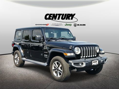 Used 2020 Jeep Wrangler Unlimited Sahara AWD/4WD image 1