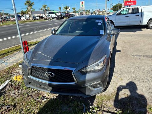 Used 2019 INFINITI Q50 Luxe w/ Cargo Package (L96) RWD image 1