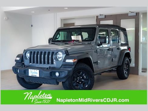Used 2023 Jeep Wrangler Unlimited Sport AWD/4WD image 1