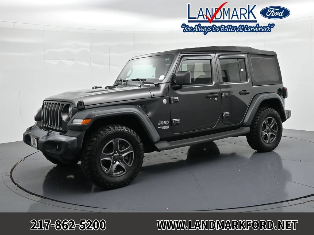 Used 2018 Jeep Wrangler Unlimited Sport S AWD/4WD image 1