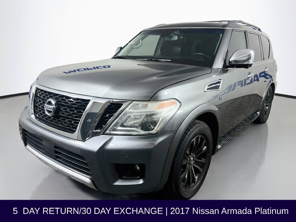 Used 2017 Nissan Armada Platinum w/ Interior Lighting Package AWD/4WD image 4