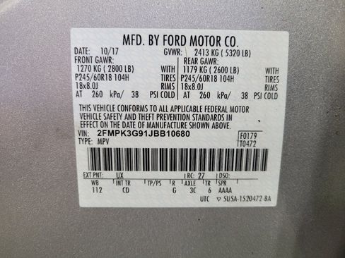 Used 2018 Ford Edge SE FWD image 33