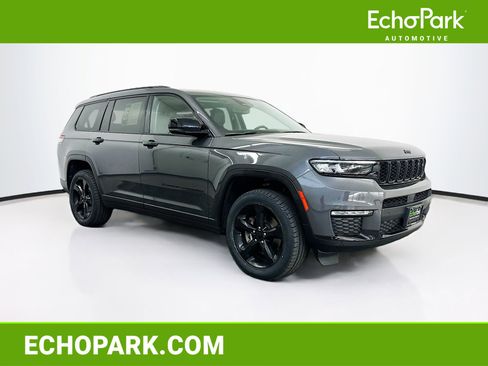 Used 2023 Jeep Grand Cherokee L Limited w/ Black Appearance Package AWD/4WD image 1