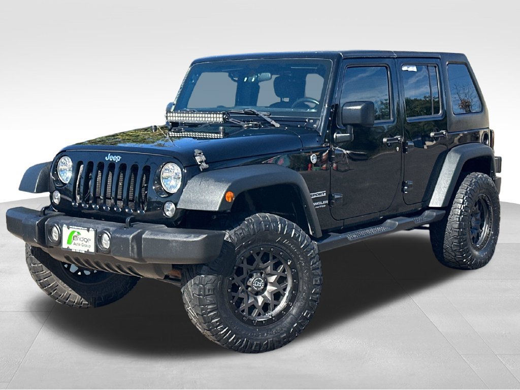 Used 2017 Jeep Wrangler Unlimited Sport w/ Connectivity Group AWD/4WD image 3