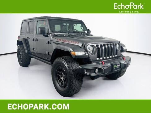 Used 2021 Jeep Wrangler Unlimited Rubicon w/ Xtreme Recon 35" Tire Package AWD/4WD image 1