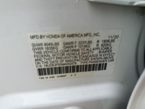 Certified 2021 Acura ILX image 35