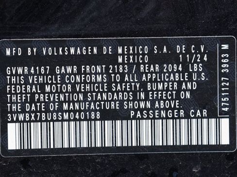 Used 2025 Volkswagen Jetta Sport FWD image 16