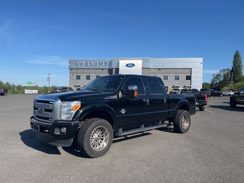 Used 2016 Ford F350 Platinum w/ Platinum Package AWD/4WD image 34