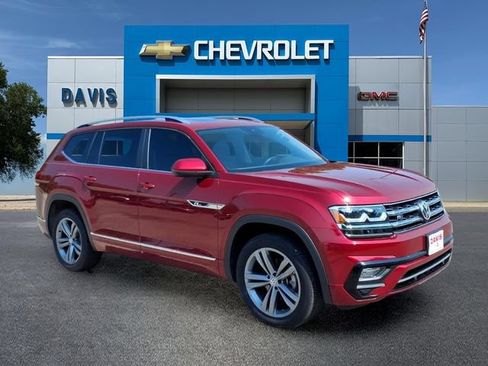 Used 2019 Volkswagen Atlas SEL R-Line AWD/4WD image 1