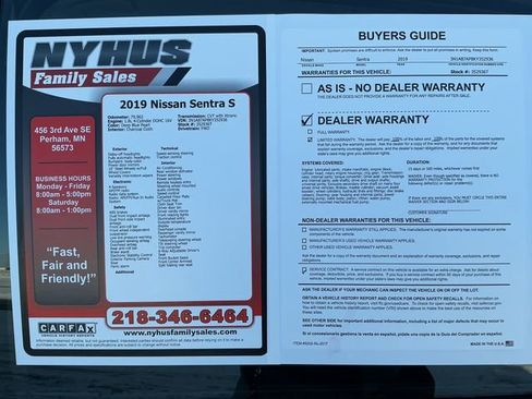 Used 2019 Nissan Sentra S image 43