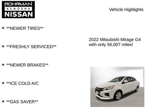 Used 2022 Mitsubishi Mirage G4 ES image 7