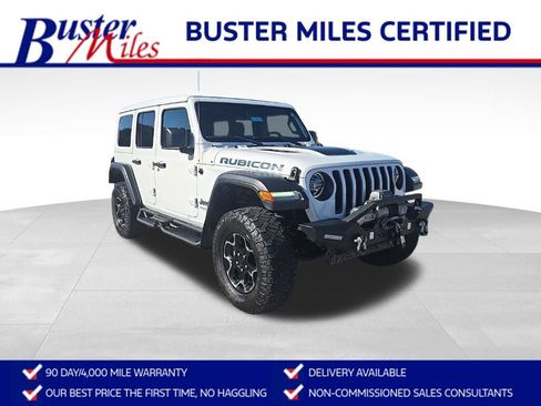 Used 2022 Jeep Wrangler Unlimited Rubicon 4xe w/ Cold Weather Group image 1