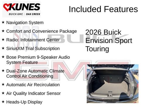 New 2026 Buick Envision Sport Touring AWD/4WD image 2