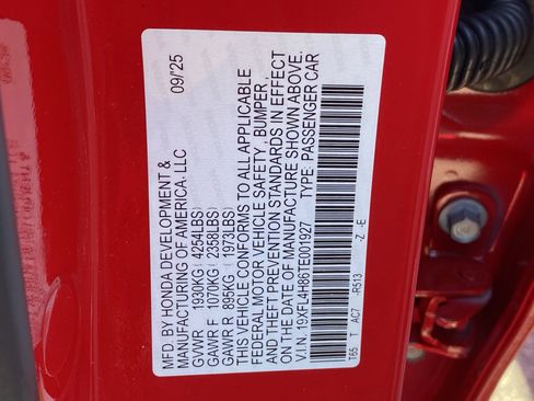 New 2026 Honda Civic Sport image 19