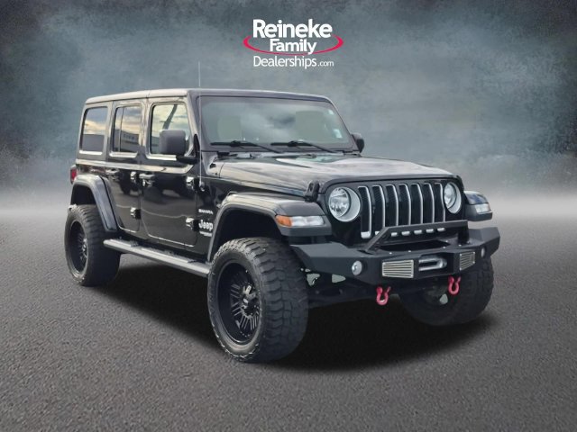 Used 2021 Jeep Wrangler Unlimited Sahara AWD/4WD image 3