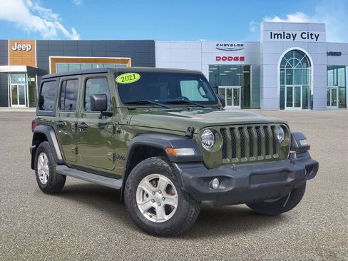 Used 2021 Jeep Wrangler Unlimited Sport AWD/4WD image 1