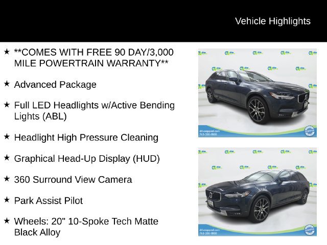 Used 2020 Volvo V90 T6 Cross Country AWD/4WD image 12