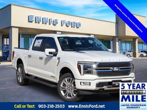 New 2025 Ford F150 Platinum w/ Equipment Group 703A Plus image 1