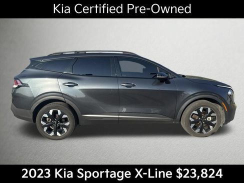 Certified 2023 Kia Sportage X-Line w/ X-Line Premium Package AWD/4WD image 2