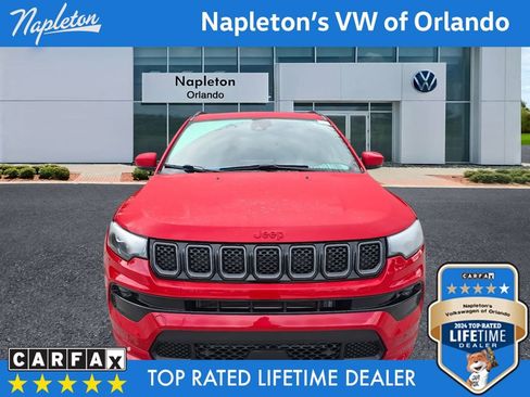 Used 2023 Jeep Compass Limited w/ Elite Group for (Red) Edition image 2