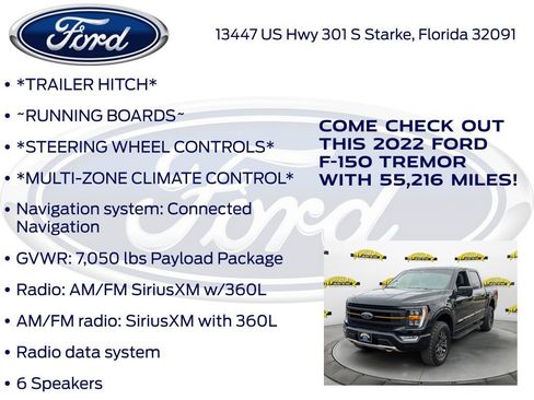 Used 2022 Ford F150 Tremor w/ Equipment Group 401A Mid image 17