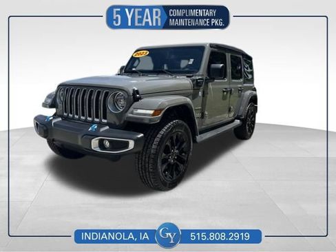Used 2023 Jeep Wrangler Unlimited Sahara w/ Cold Weather Group AWD/4WD image 1