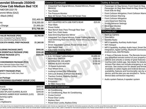 Used 2024 Chevrolet Silverado 2500 Custom w/ Custom Value Package AWD/4WD image 1