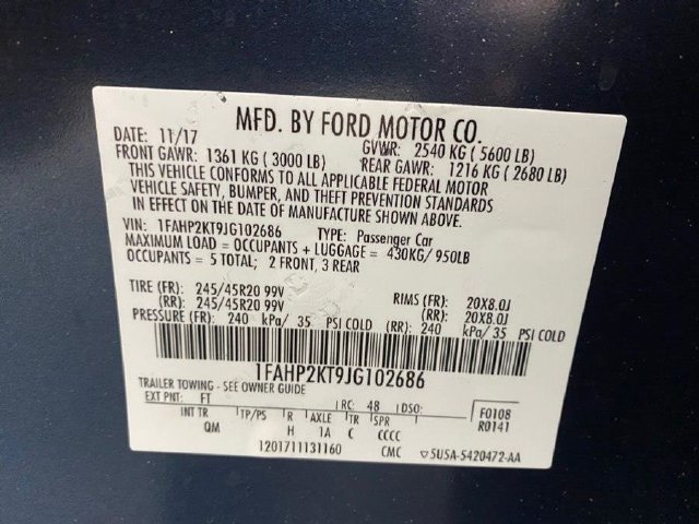 Used 2018 Ford Taurus SHO AWD/4WD image 55