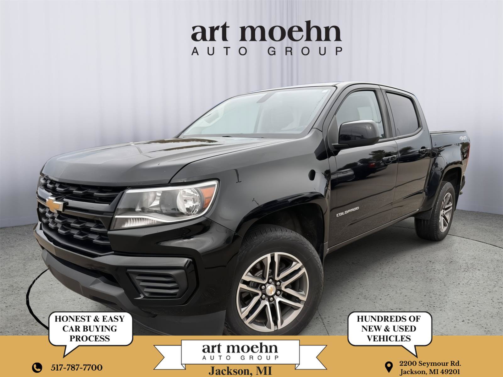 Used 2021 Chevrolet Colorado W/T w/ Custom Special Edition AWD/4WD image 1