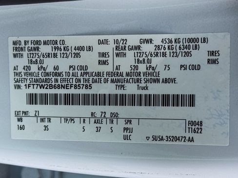 Used 2022 Ford F250 XLT AWD/4WD image 26
