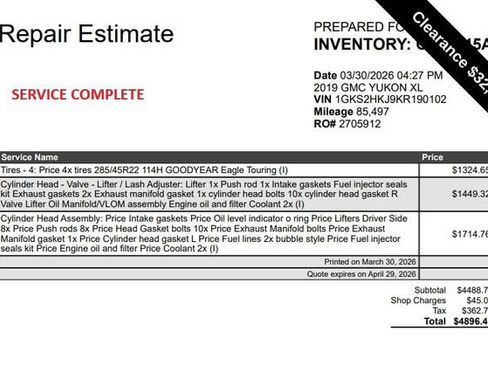 Used 2019 GMC Yukon XL Denali w/ Denali Ultimate Package image 10